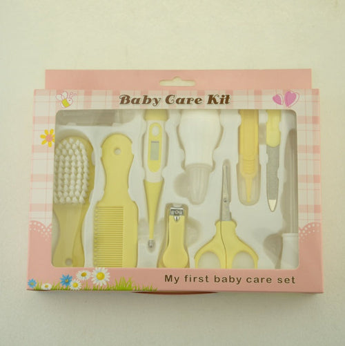 infant care grooming set pink box