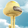 USB baby rechargeable stroller fan
