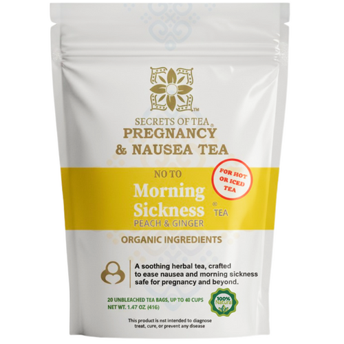Morning Sickness Tea - Peach and Ginger: 40 Cups
