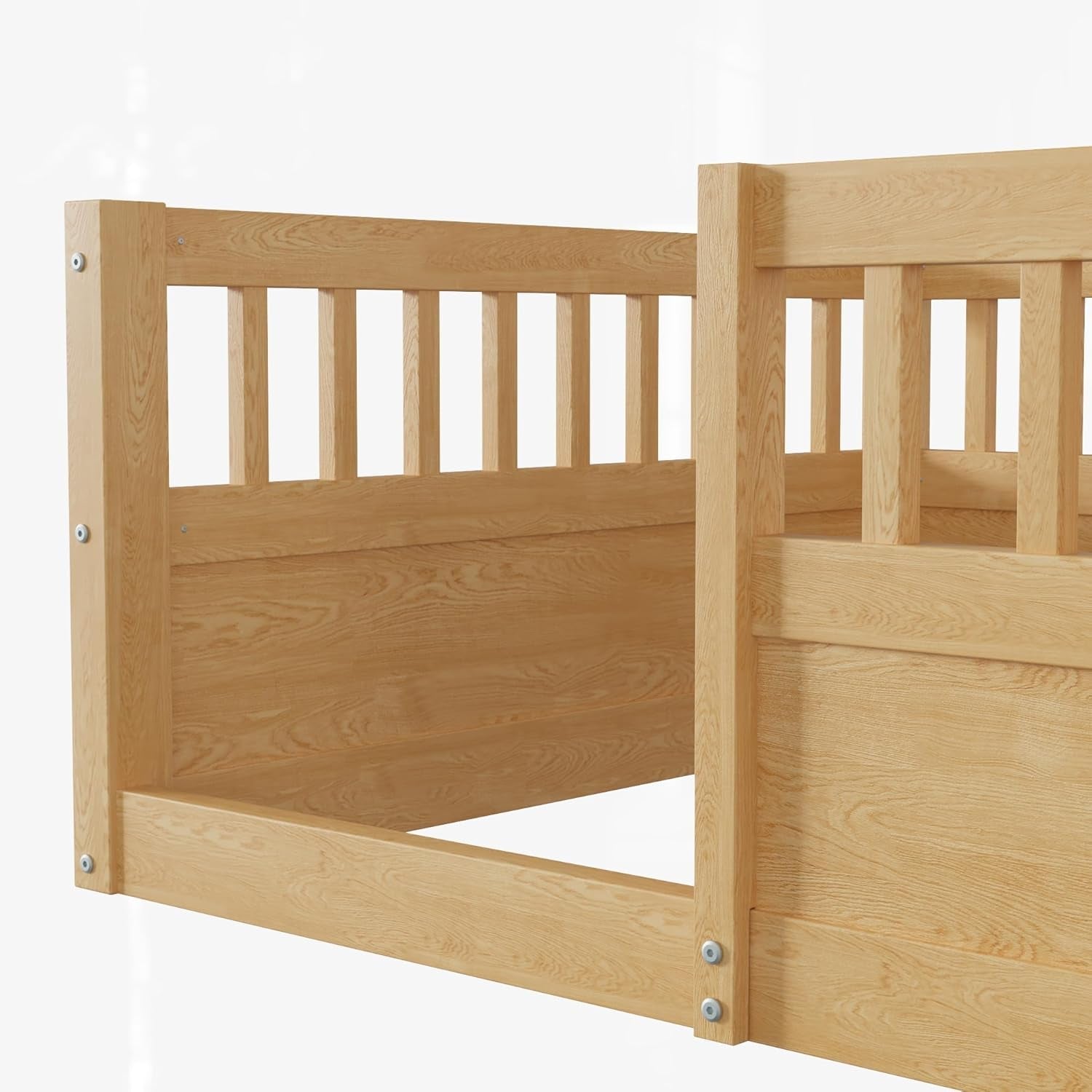 twin montessori floor bed entrance