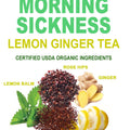 Lemon Ginger Herbal Tea Blend: 40 Cups