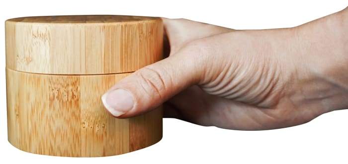 body butter energy closed in hand