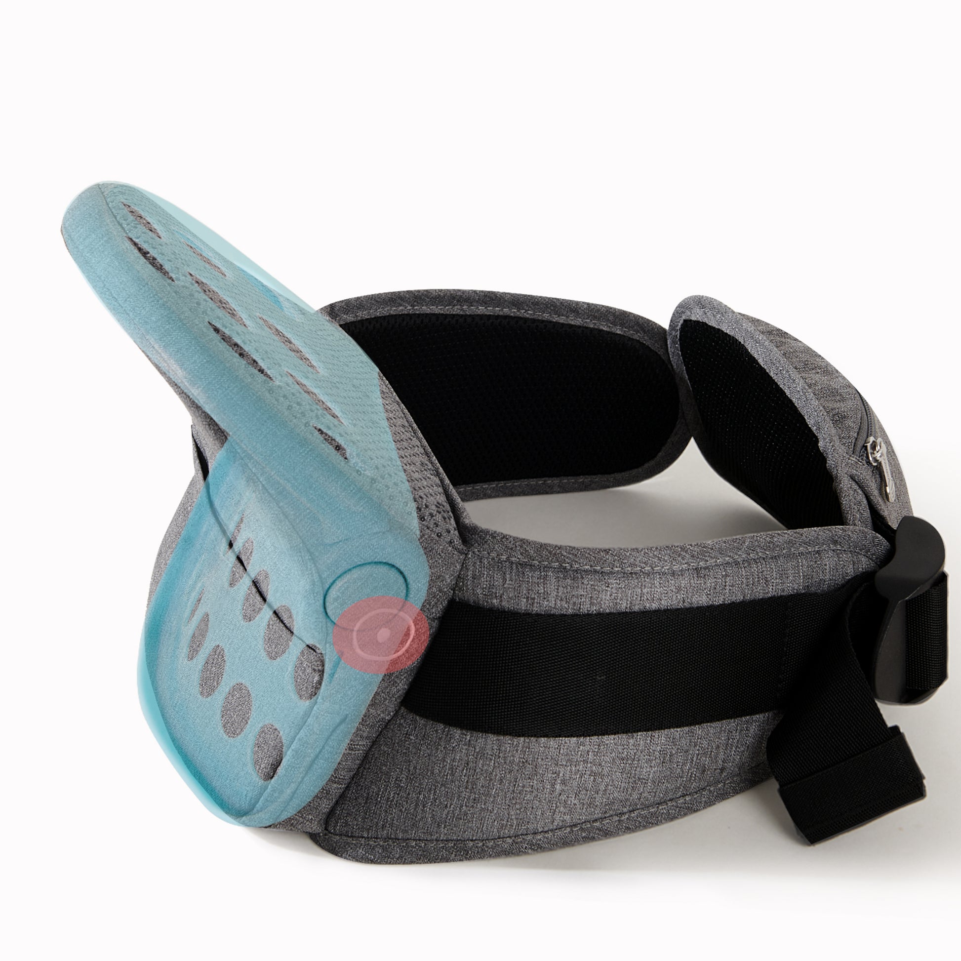 Collapsible Hip seat Carrier designed for ergonomic support and effortless portability for parents.