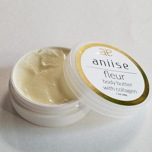 moisturizing body butter cup opened