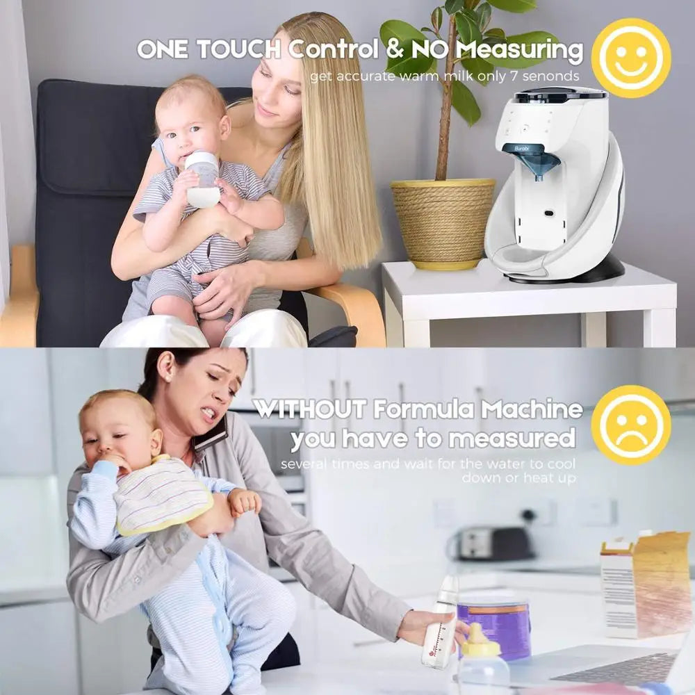 Wi-Fi Smart Formula Mixer Machine Milk Powder Maker for Baby Bottle Feeding App Control